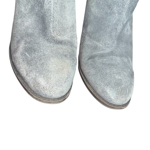 Vionic Naomi Snake Gray Suede Snakeskin Ankle Boots Size 7.5 - Picture 12 of 13